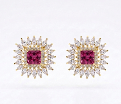 Zircon Stone Earring