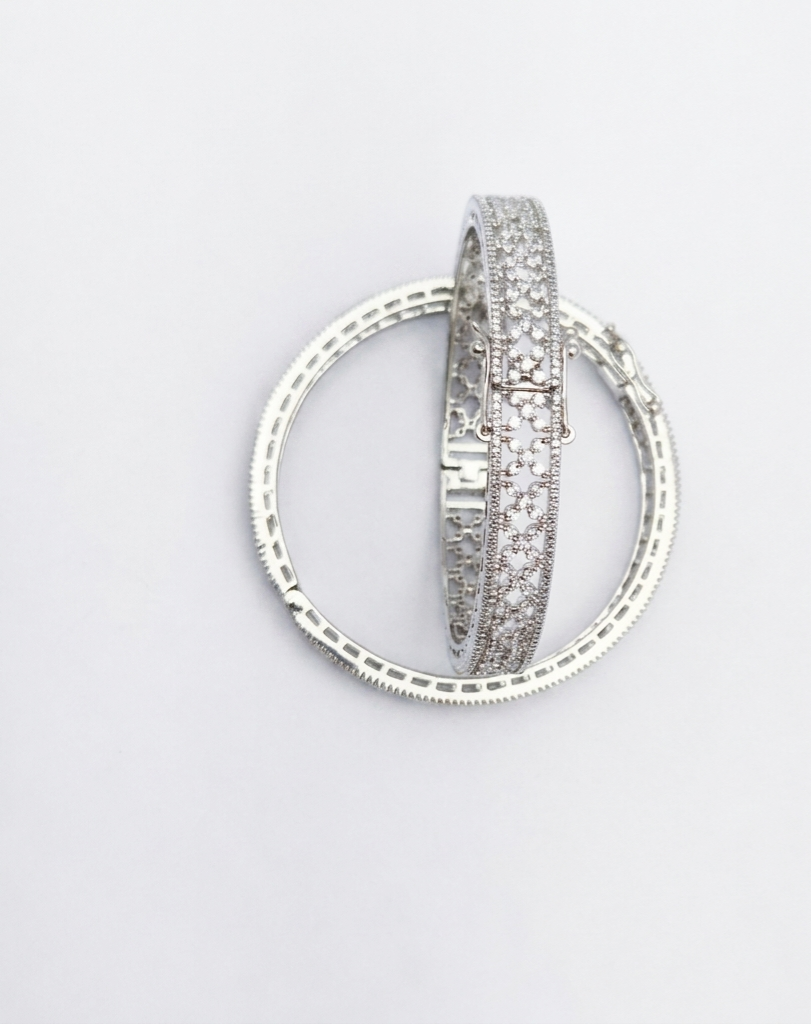 Zircon Stone Bangles