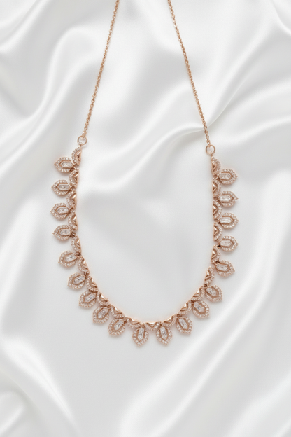 Zircon Stone  Necklace