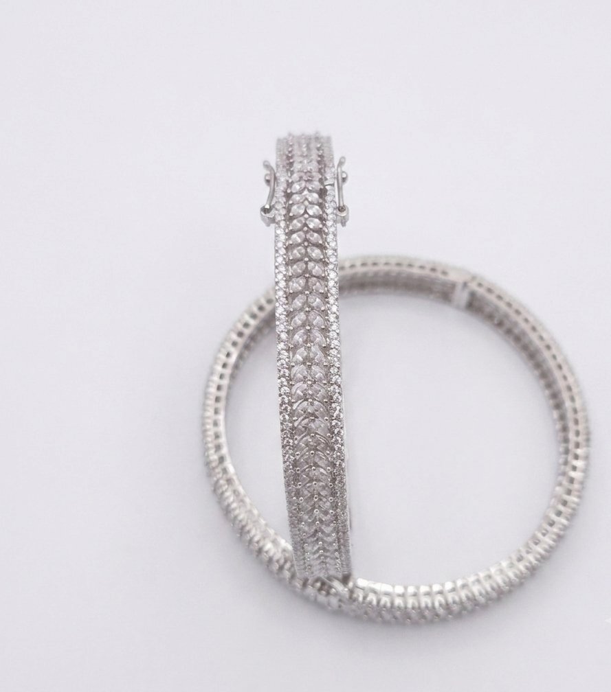 Zircon Stone Bangles