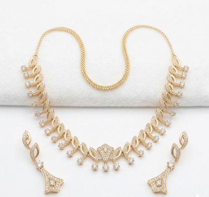 Zircon Stone  Necklace