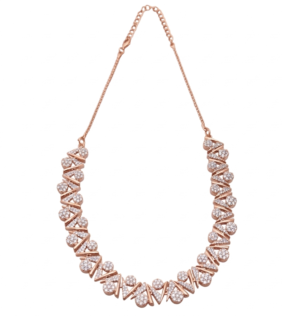 Zircon Stone  Necklace
