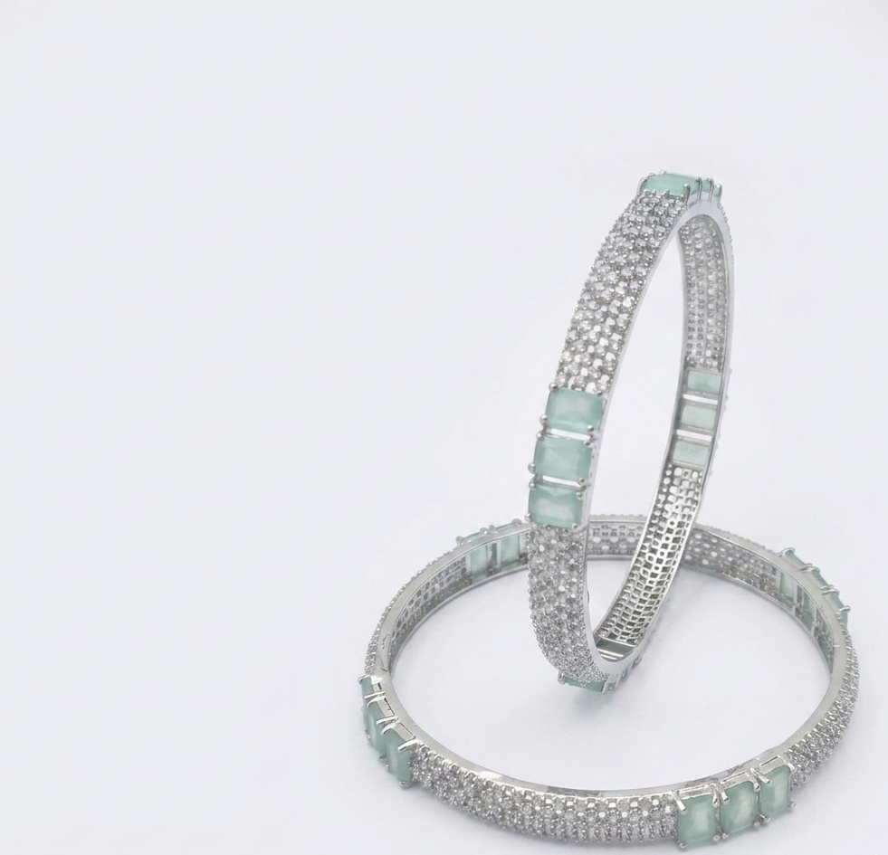 Zircon Stone Bangles