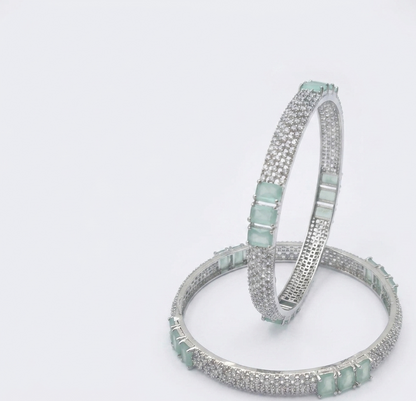 Zircon Stone Bangles