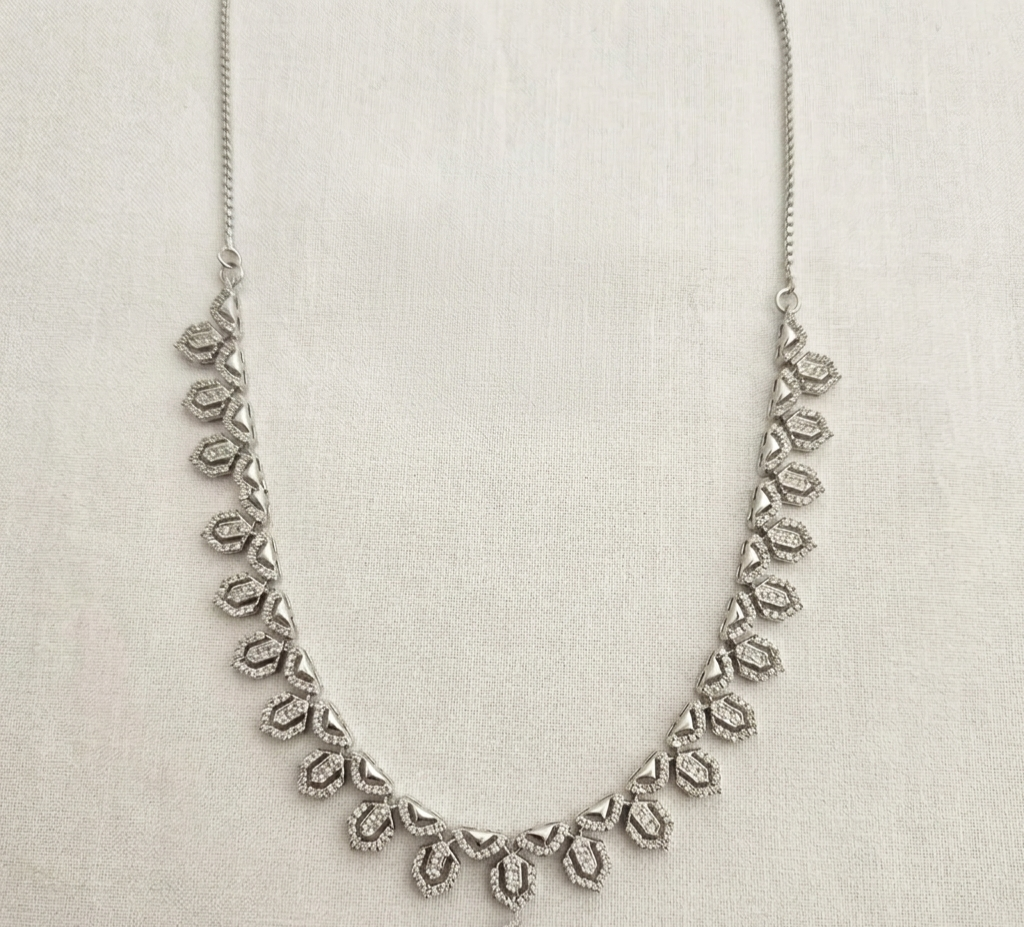 Zircon Stone Necklace