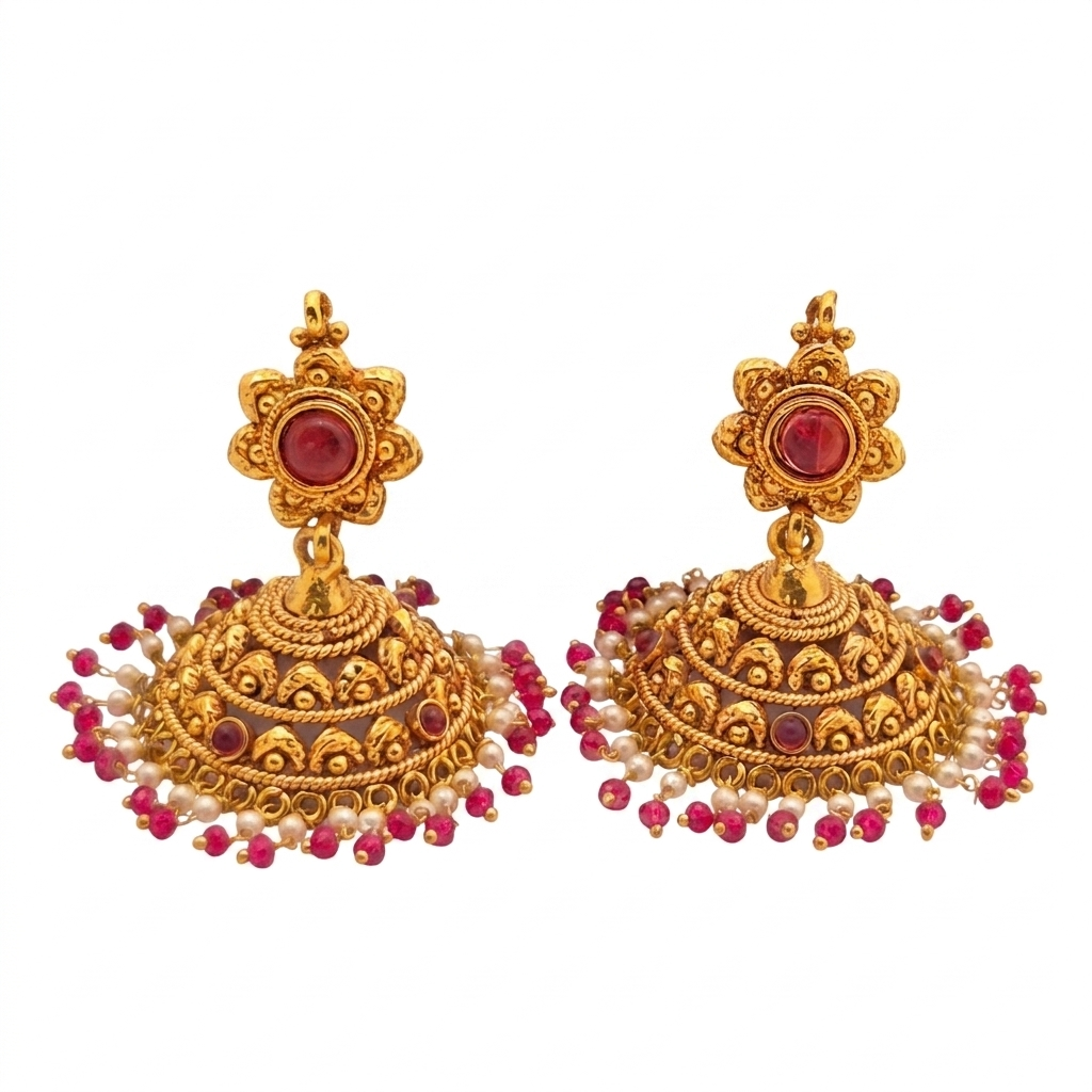 Antique Jhumukas