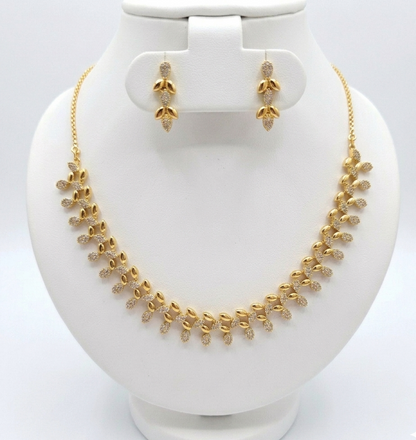 Zircon  Stone Necklace