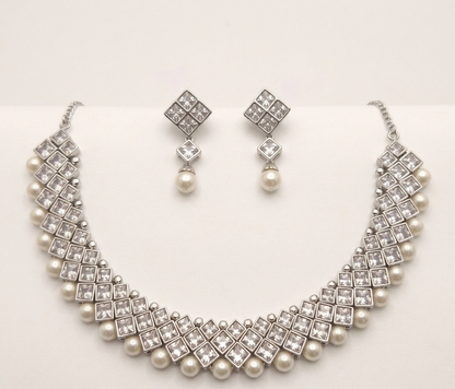 Zircon Stone Necklace