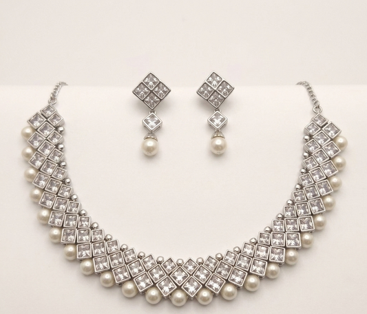 Zircon Stone Necklace