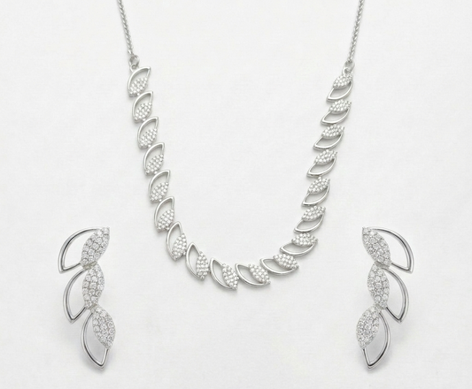 Zircon  Stone Necklace
