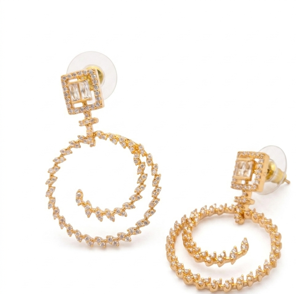 Zircon Stone Earrinng