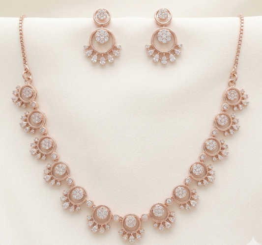 Zircon Stone  Necklace