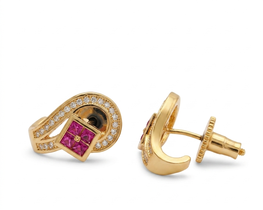 Zircon Stone Earring