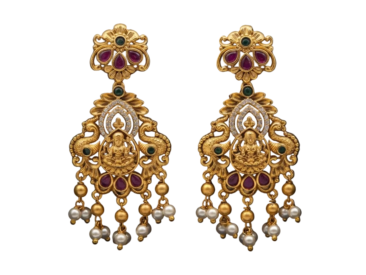 Lakshmi Temple Necklace