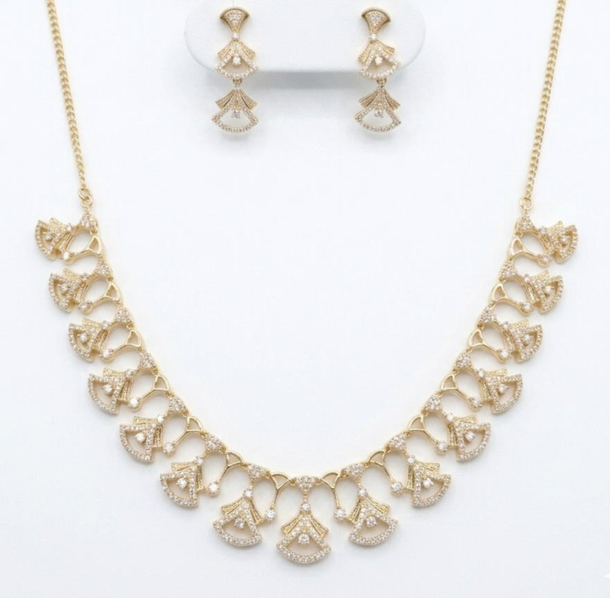 Zircon Stone Necklace