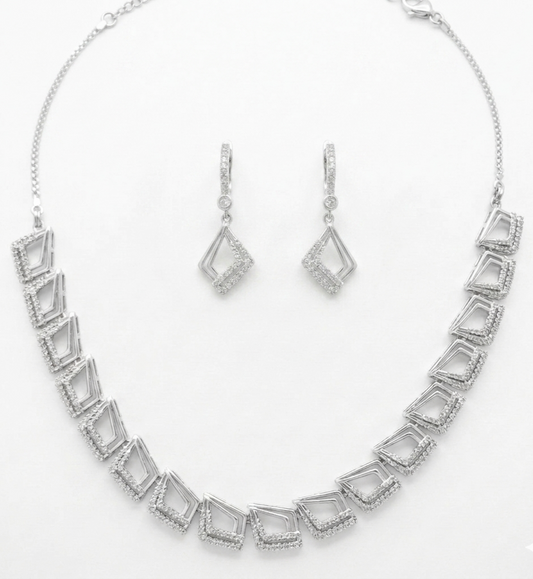 Zircon Stone Necklace