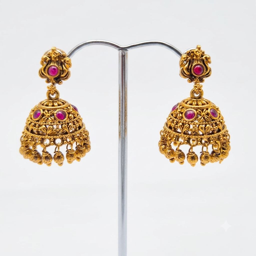 Antique Jhumukas