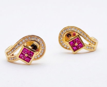 Zircon Stone Earring