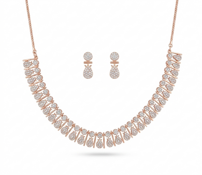 Zircon  Stone Necklace