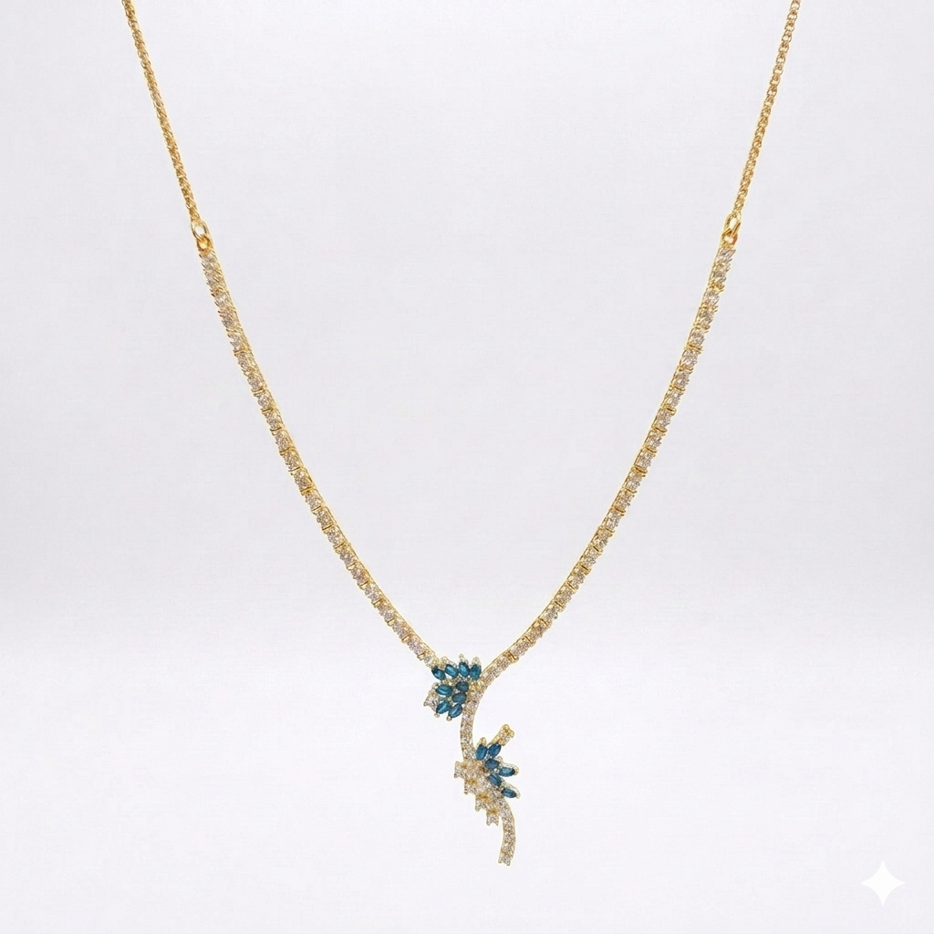 Zircon Stone  Necklace