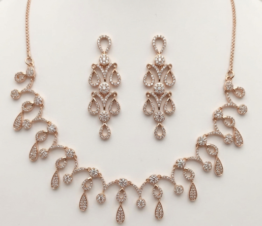 Zircon Stone Necklace