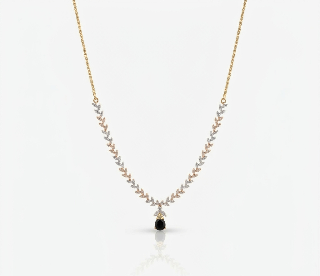 Zircon Stone Necklace