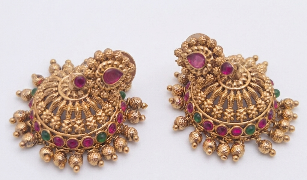 Antique Jhumukas