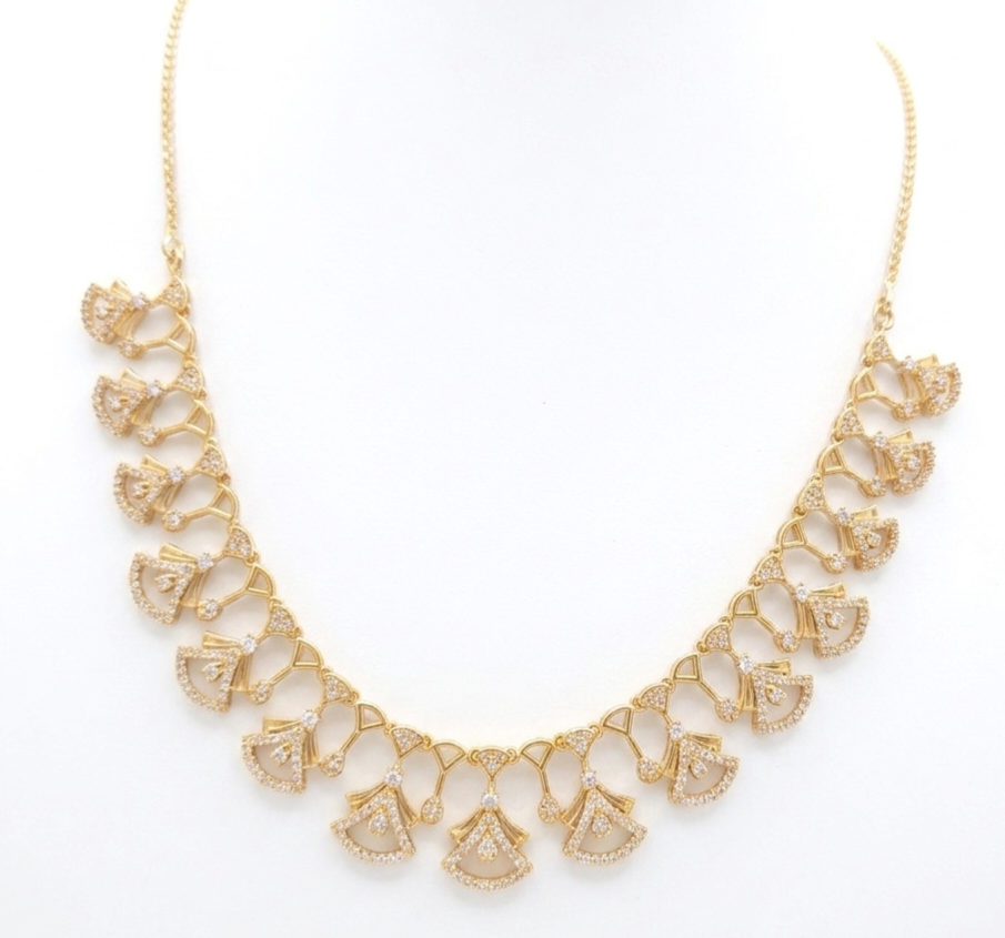 Zircon Stone Necklace