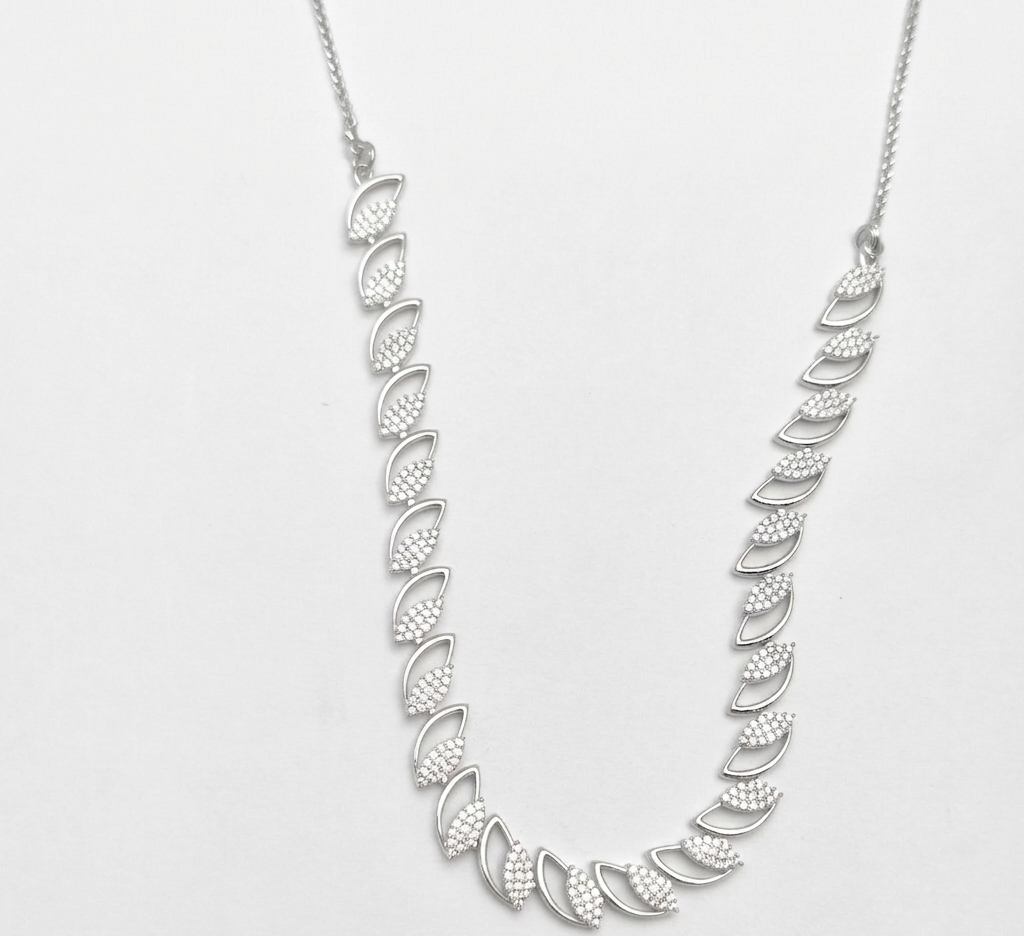 Zircon  Stone Necklace