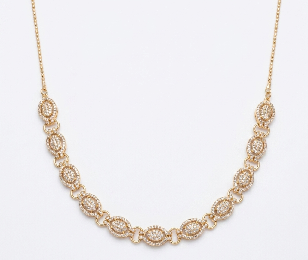 Zircon Stone Necklace