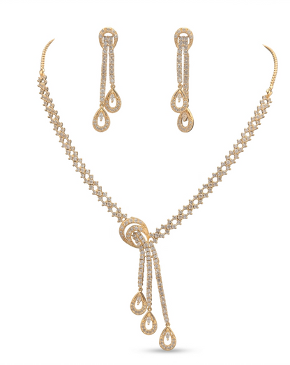 Zircon Stone  Necklace