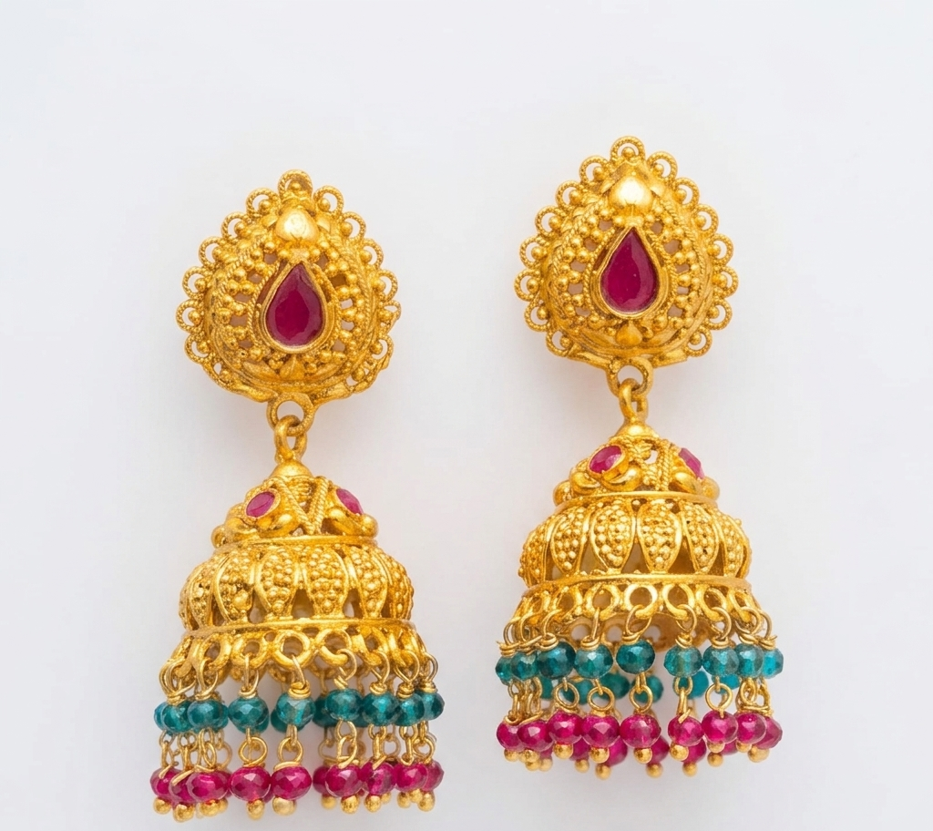 Antique Jhumukas