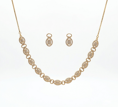 Zircon Stone Necklace