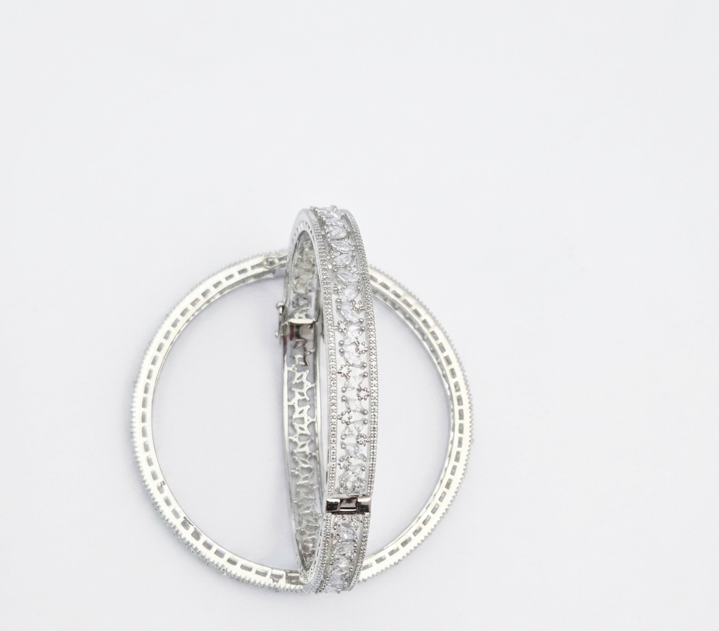 Zircon Stone Bangles