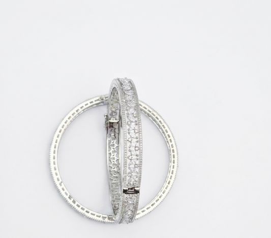 Zircon Stone Bangles