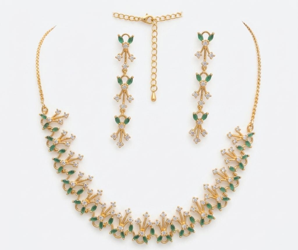 Zircon Stone  Necklace