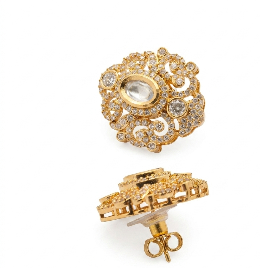 Zircon Stone Earring