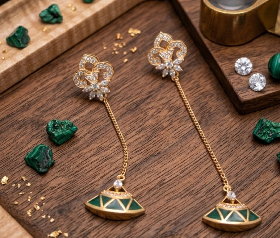 Zircon Stone Earring