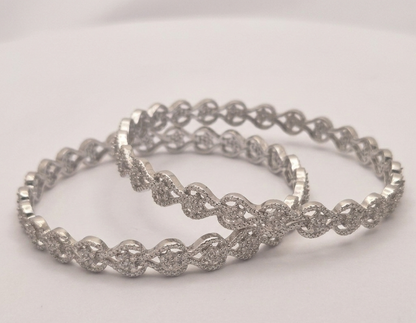 Zircon Stone Bangles