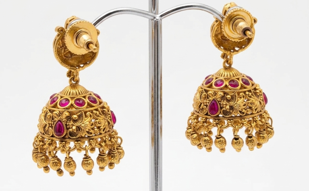 Antique Jhumukas