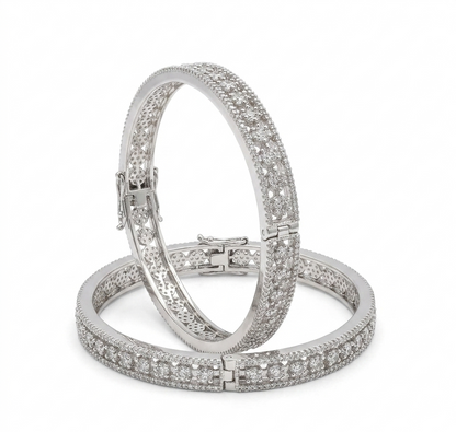 Zircon Stone Bangles