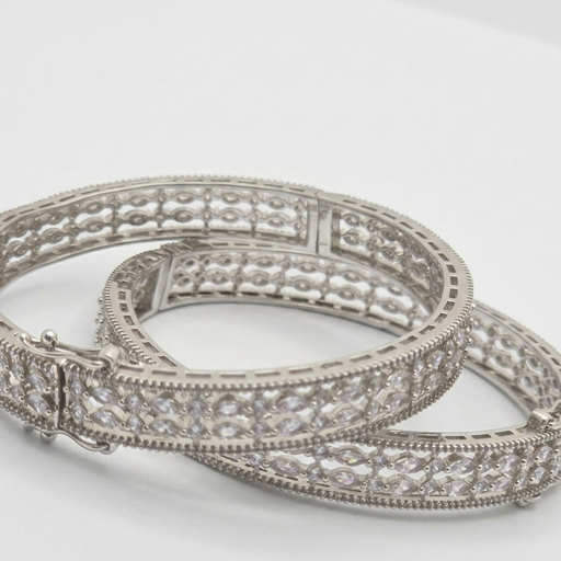 Zircon Stone Bangles