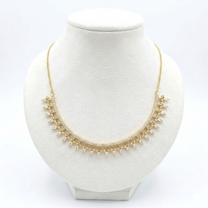 Zircon Stone Necklace