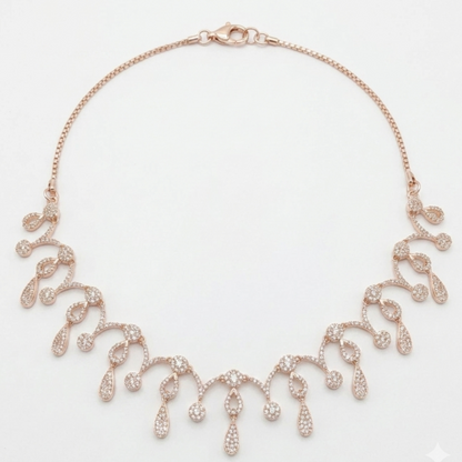 Zircon Stone Necklace