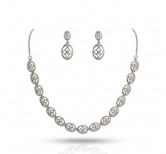 Zircon Stone Necklace