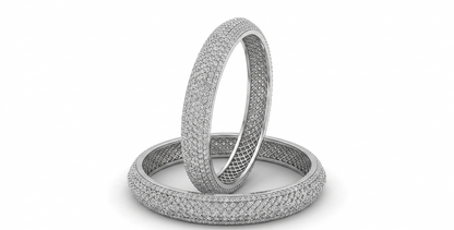 Zircon Stone Bangles