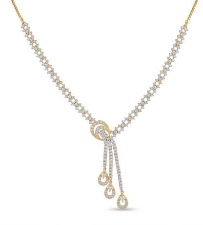 Zircon Stone  Necklace