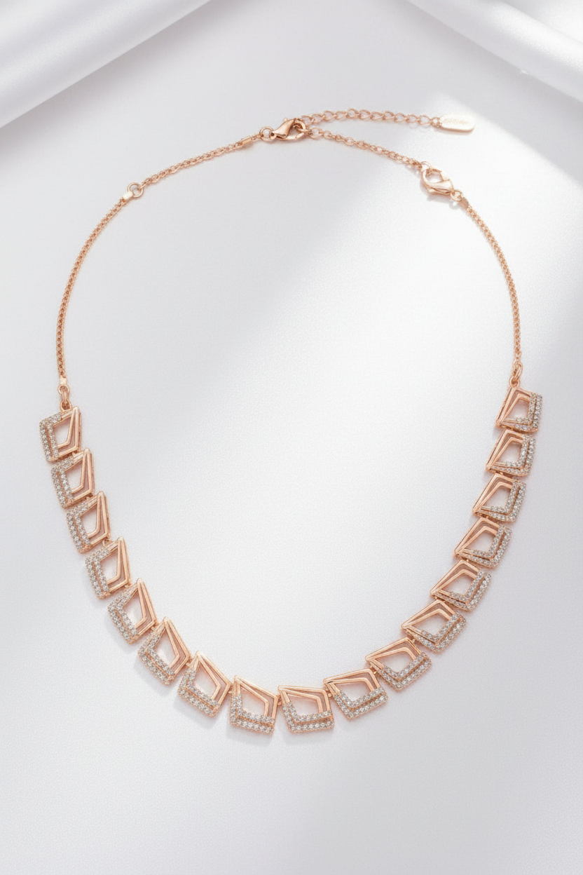 Zircon Stone Necklace