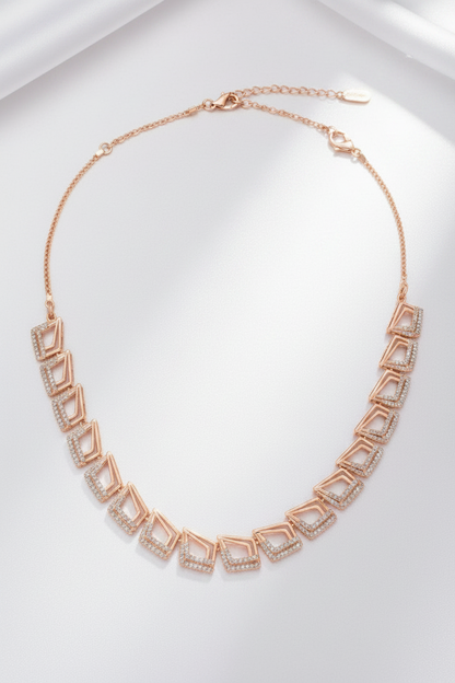 Zircon Stone Necklace