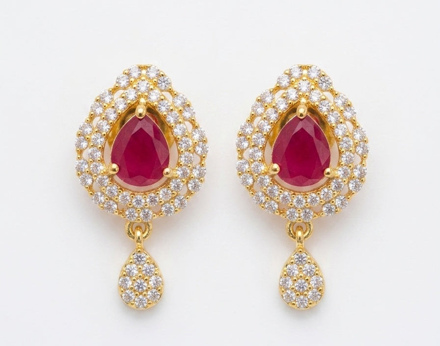 Zircon Stone Earring